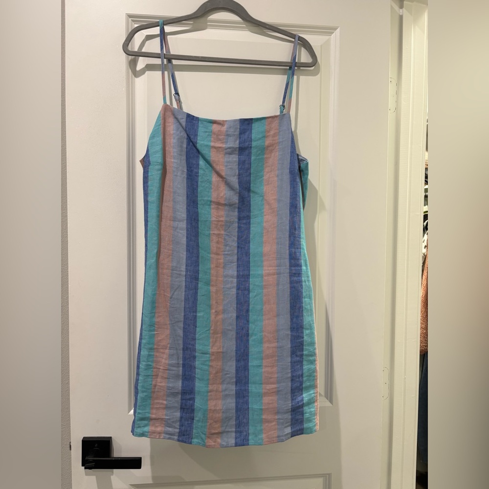 Electric & Rose Light Blue and Multicolor Top